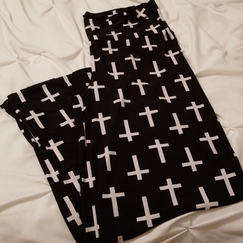 Cross Wide Leg palazzo pants
